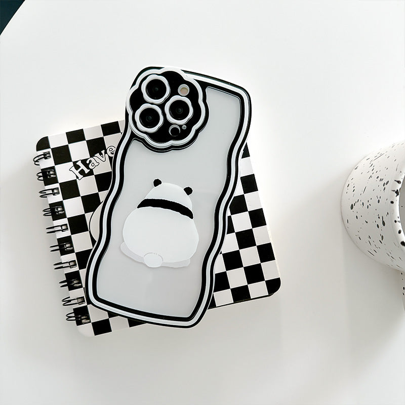 Coque iPhone à bord ondulé PANDA 