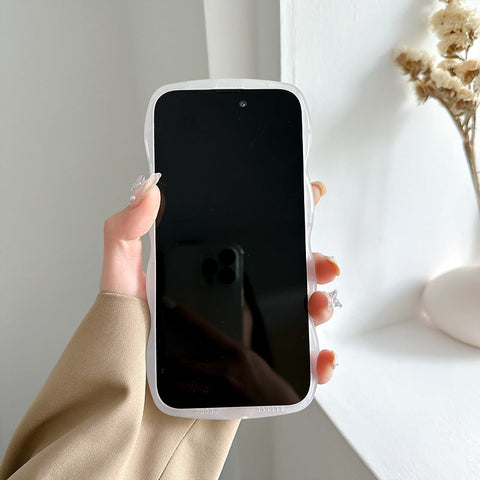 ANIMALS STICKER iPhone-Hülle mit gewelltem Rand 
