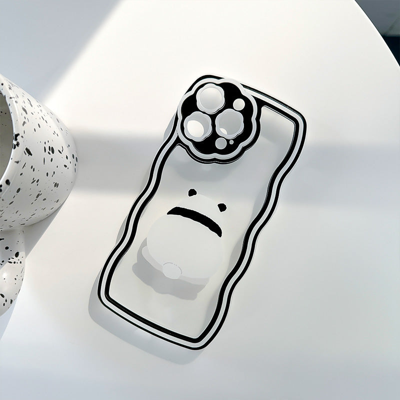 Coque iPhone à bord ondulé PANDA 