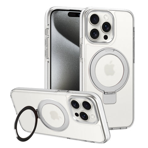 360° Klappständer MagSafe iPhone-Hülle Kabelloser Ladeschutz für iPhone 15/14/13 