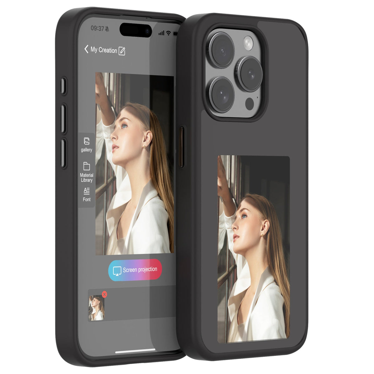 Coque iPhone Smart Ink Case - Réencrez votre coque en quelques secondes ! 