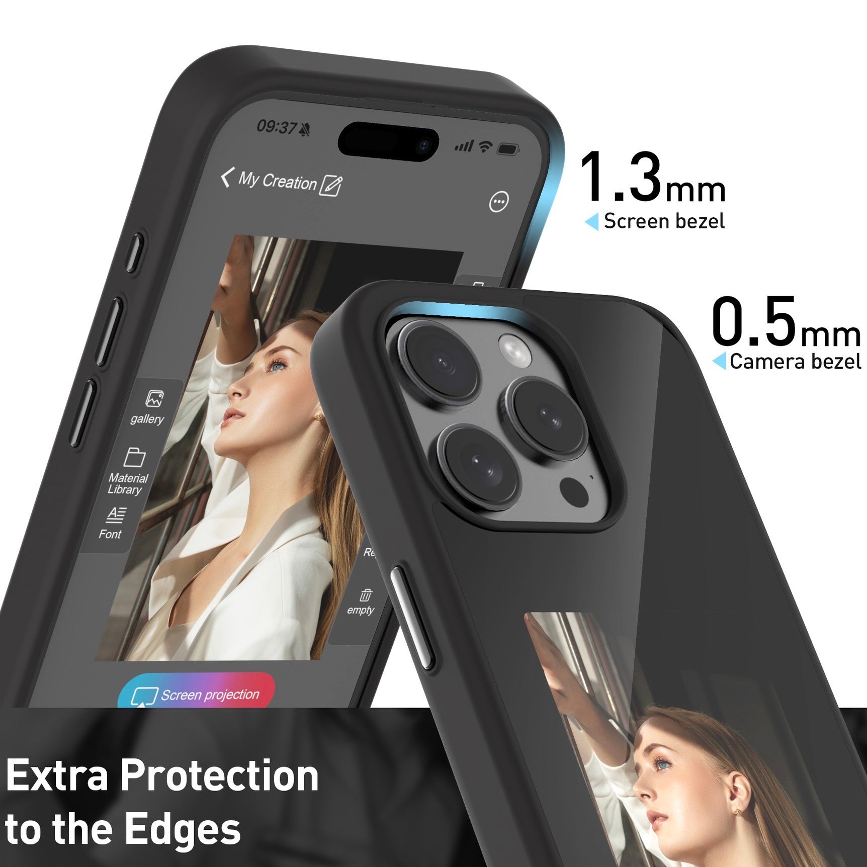 Coque iPhone Smart Ink Case - Réencrez votre coque en quelques secondes ! 
