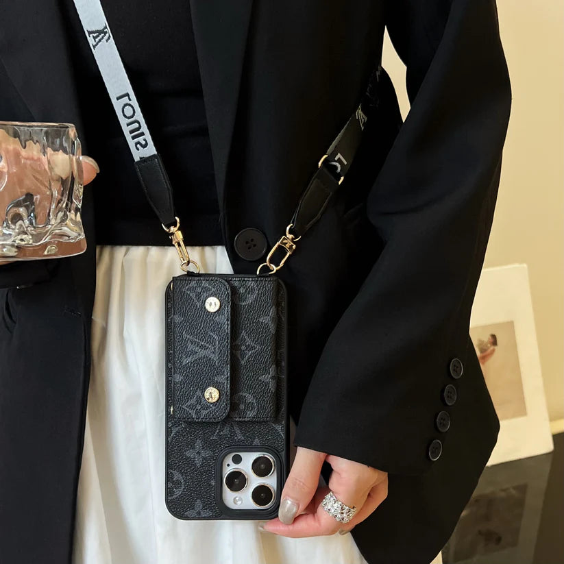 LV iPhone Case With  Lanyard