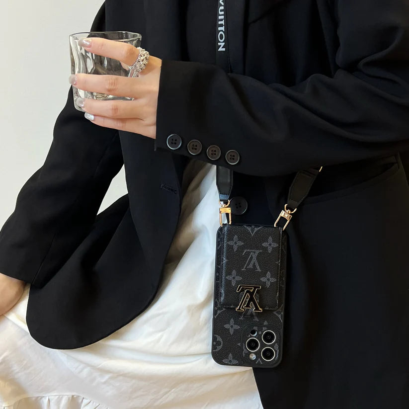 LV iPhone Case With  Lanyard