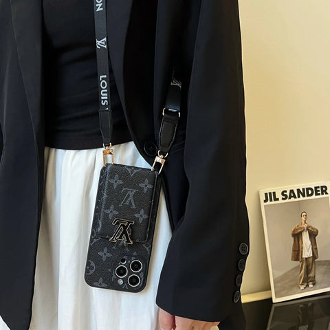 LV iPhone Case With  Lanyard