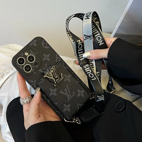 LV iPhone Case With  Lanyard