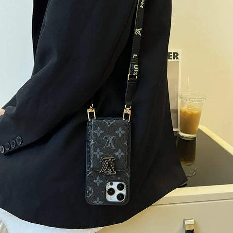 LV iPhone Case With  Lanyard