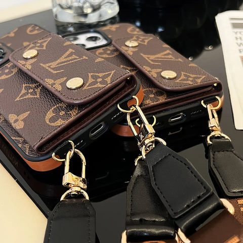 LV iPhone Case With  Lanyard