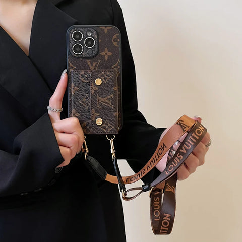 LV iPhone Case With  Lanyard