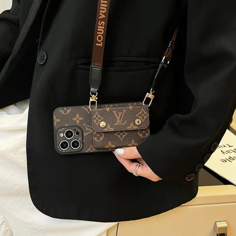 LV iPhone Case With  Lanyard