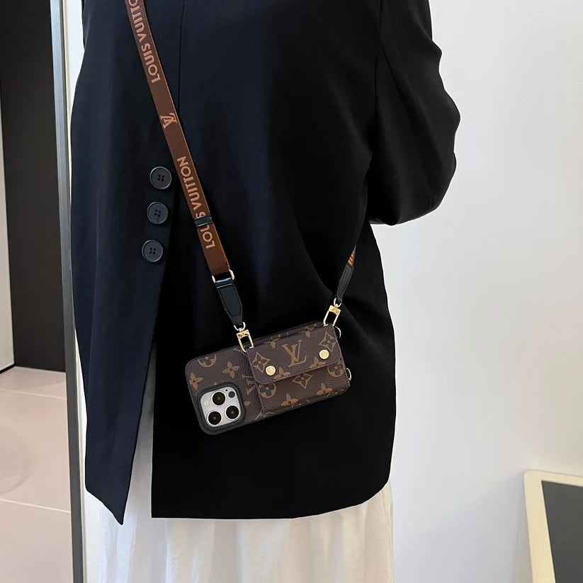 LV iPhone Case With  Lanyard