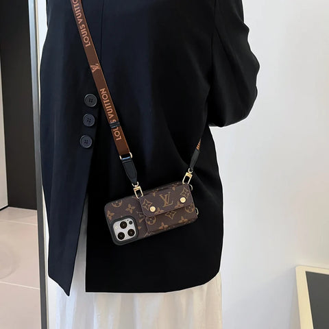 LV iPhone Case With  Lanyard