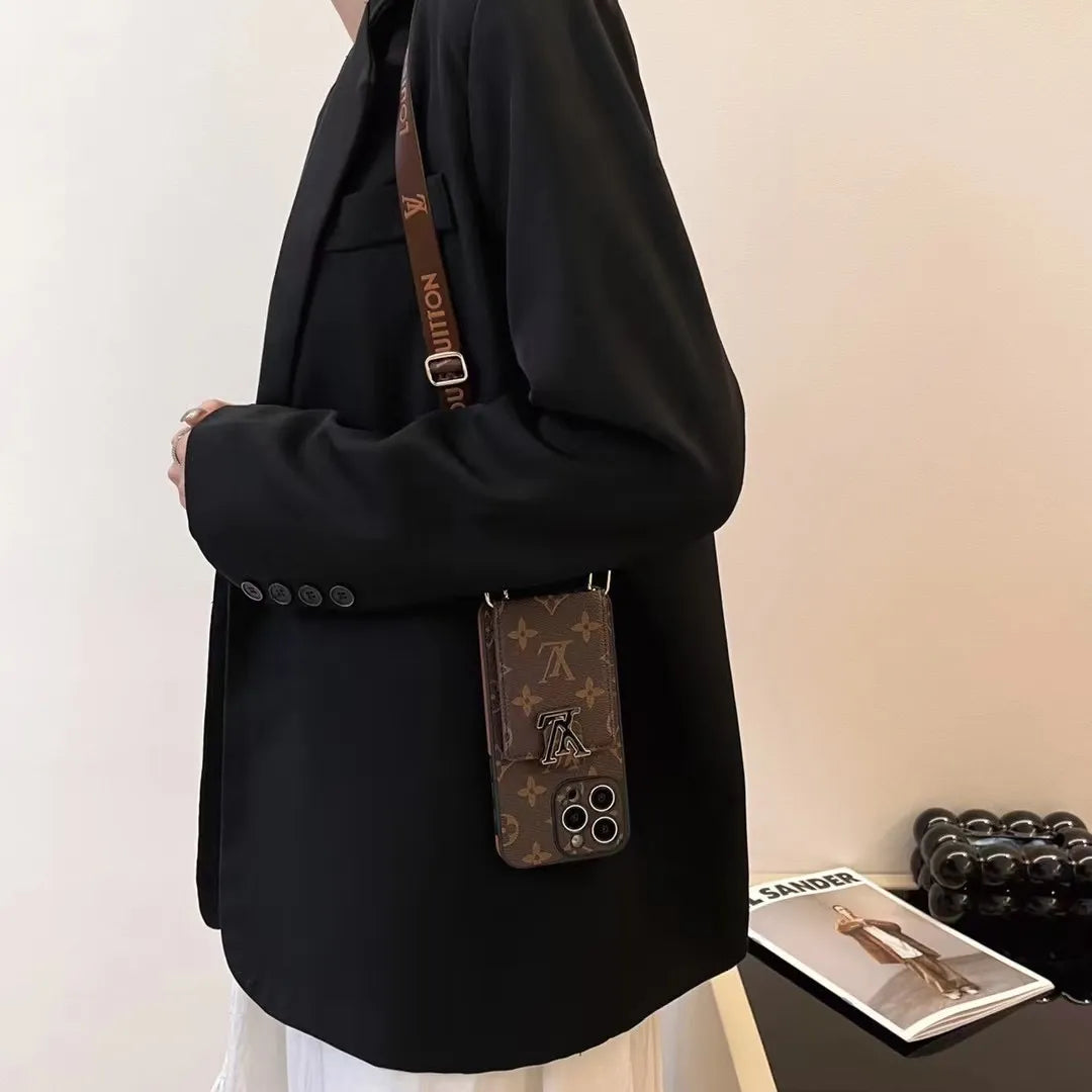 LV iPhone Case With  Lanyard