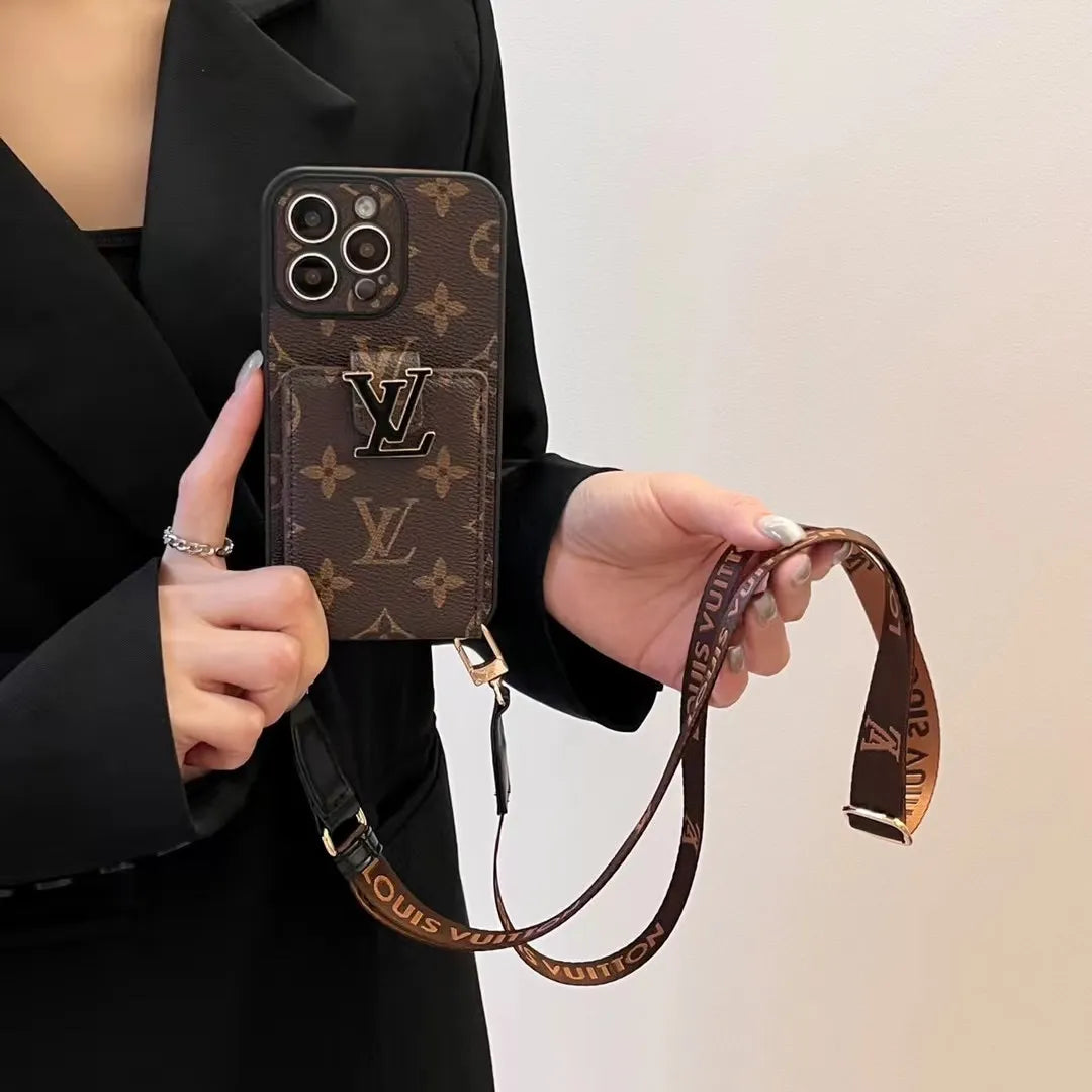 LV iPhone Case With  Lanyard