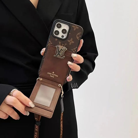LV iPhone Case With  Lanyard