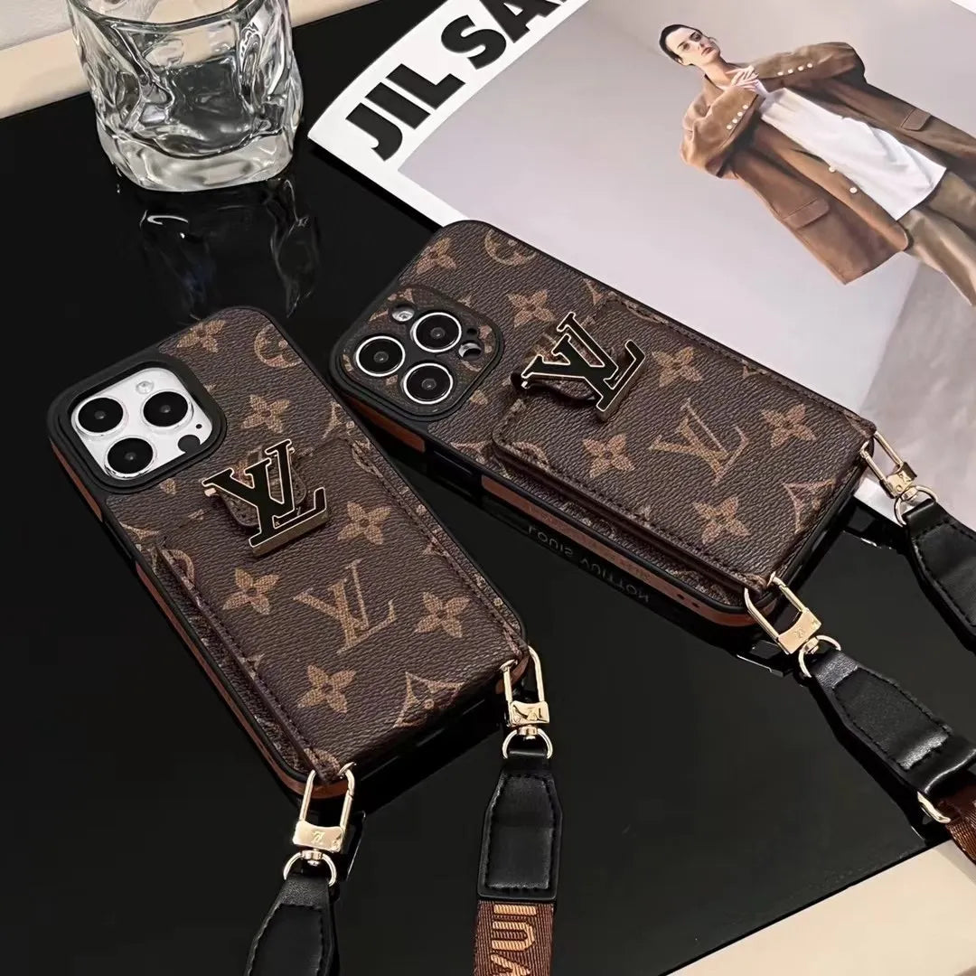 LV iPhone Case With  Lanyard