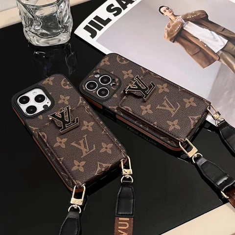 LV iPhone Case With  Lanyard
