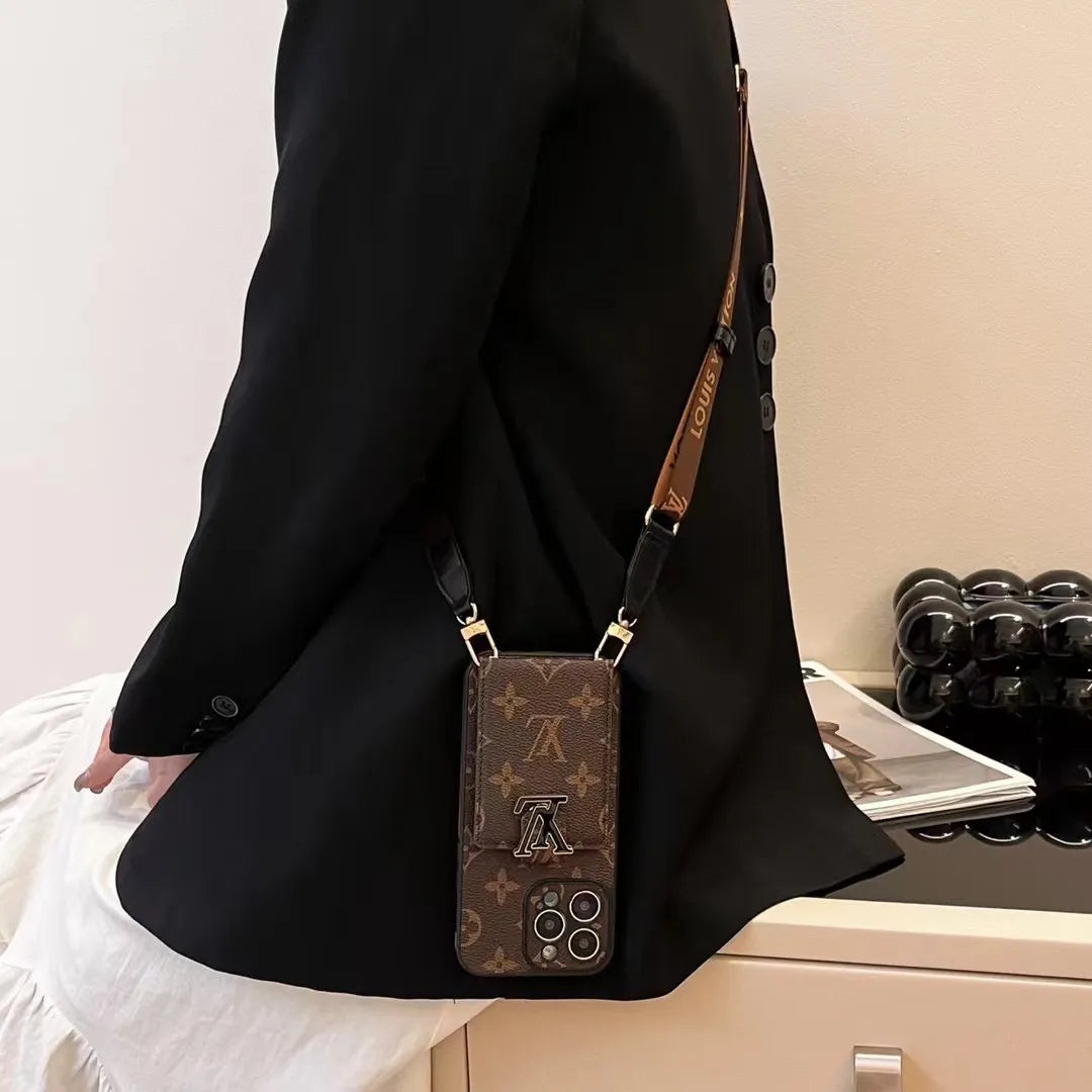 LV iPhone Case With  Lanyard