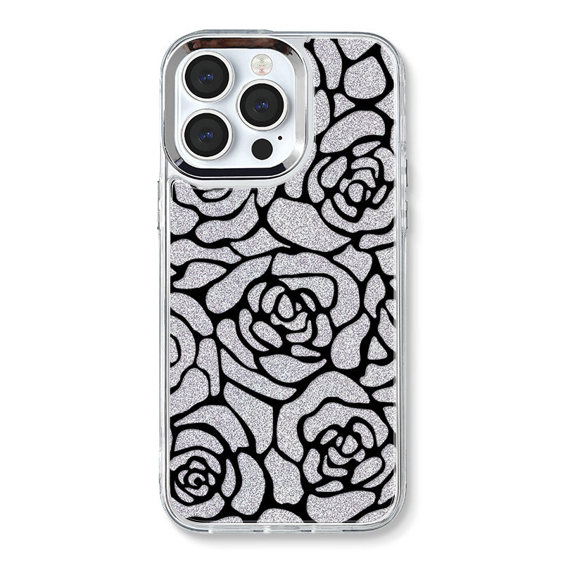 BLACK ROSE schmale iPhone-Hülle 